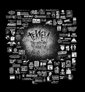 tekken - peace, unity, noise and having fun compilation LP + CD