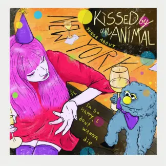 kissed by an animal / the black black - songs about new york split 7"