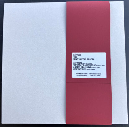 wishes on a plane - lost songs LP - back